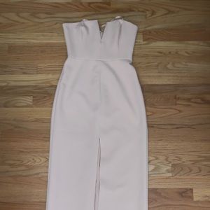 BCBG MAXAZRIA BRAND NEW BLUSH PINK LONG DRESS